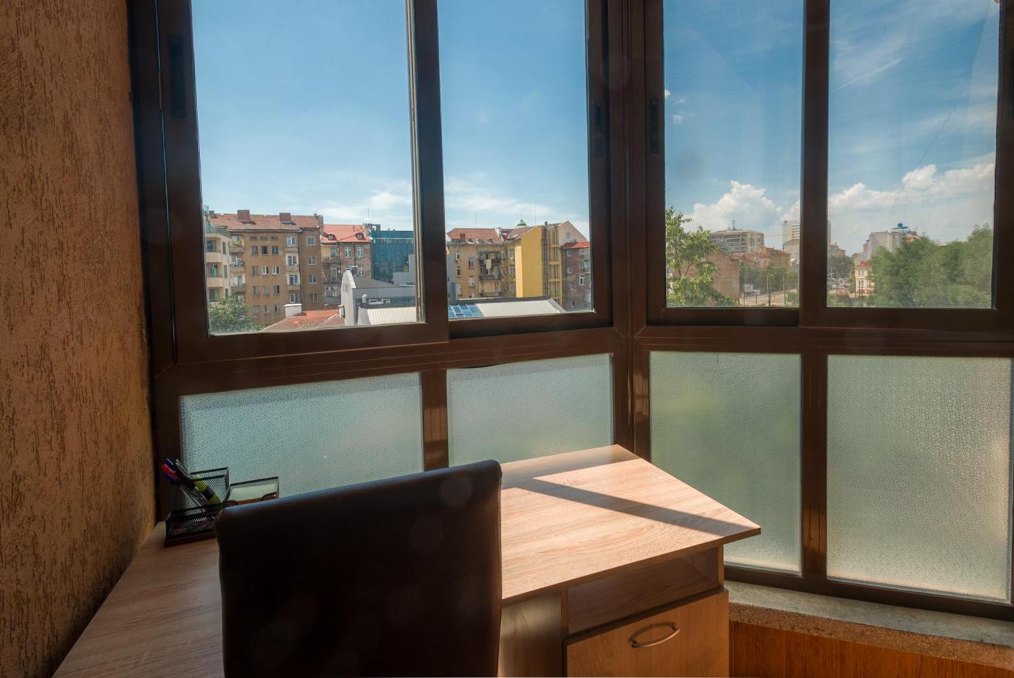 Top Center Spacious Apartment With Ac And Free Underground Parking Sofia Buitenkant foto